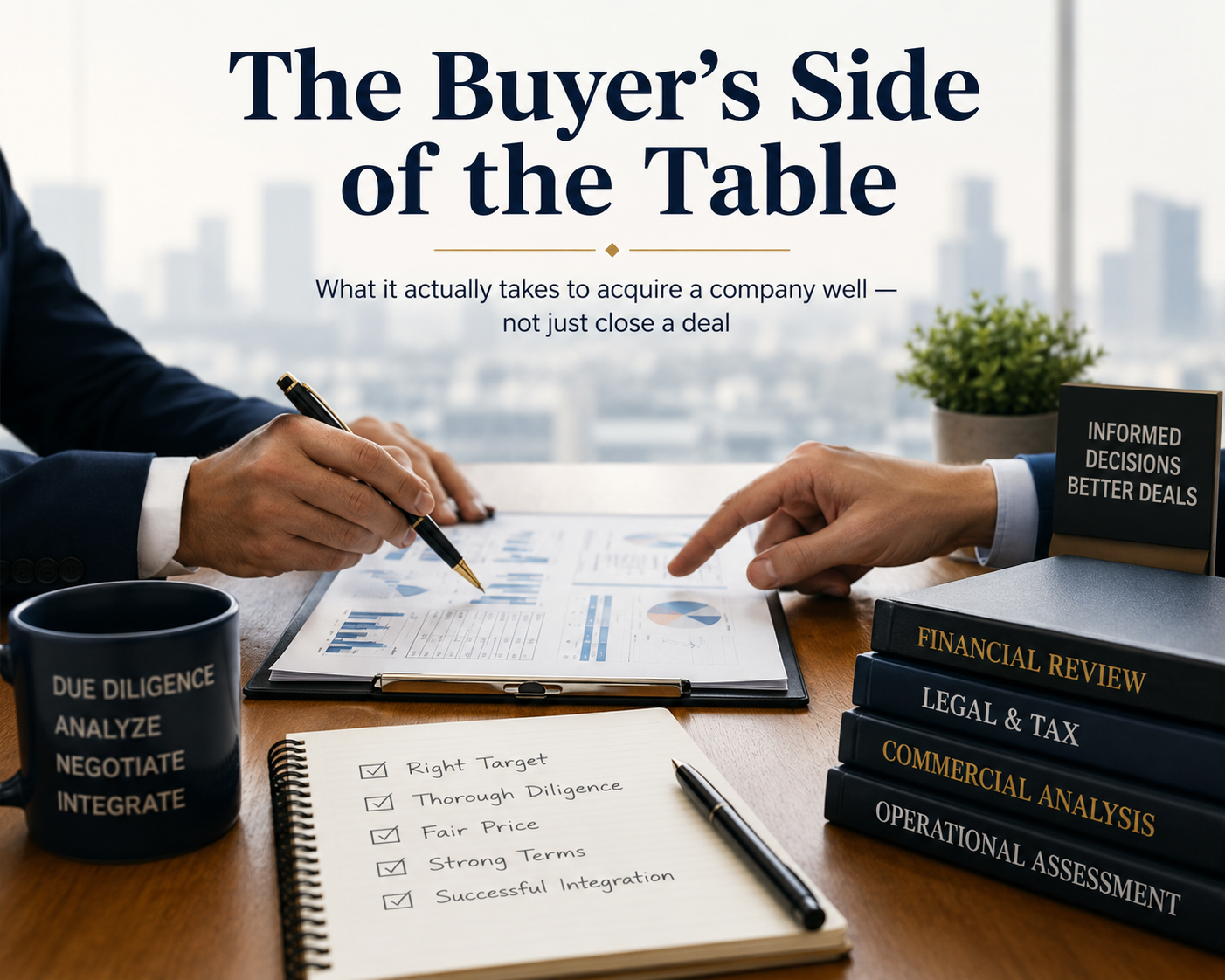 The Buyer's Side Of The Table: Mastering Acquisition